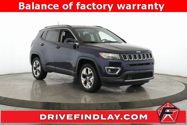 used 2021 Jeep Compass car, priced at $19,977