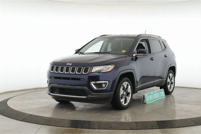 used 2021 Jeep Compass car, priced at $18,999