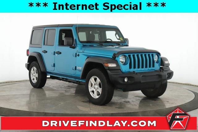 used 2019 Jeep Wrangler Unlimited car, priced at $22,980