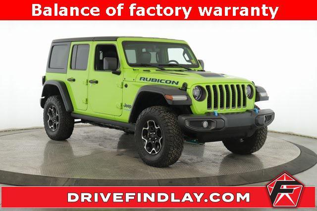 used 2021 Jeep Wrangler Unlimited 4xe car, priced at $29,850