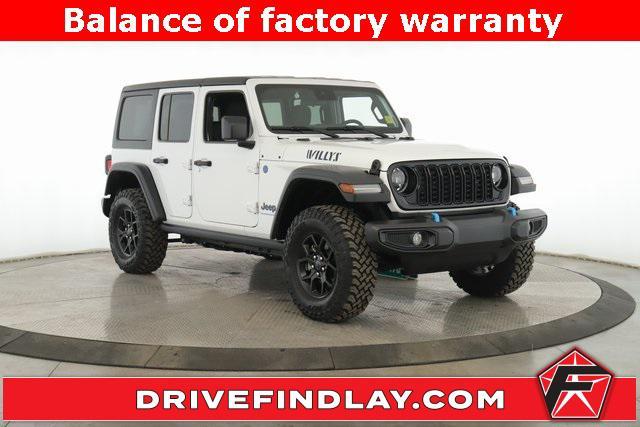 used 2024 Jeep Wrangler 4xe car, priced at $38,996