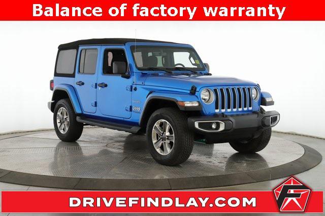 used 2022 Jeep Wrangler Unlimited car, priced at $31,977