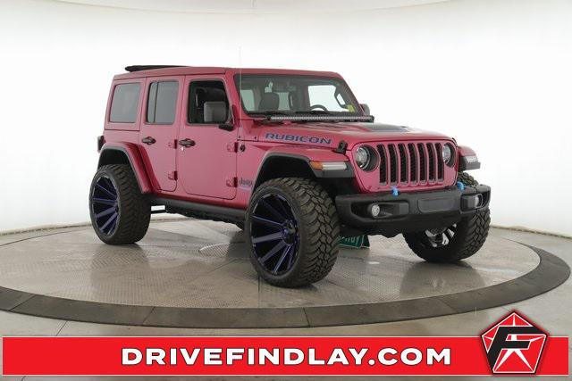 used 2022 Jeep Wrangler Unlimited 4xe car, priced at $38,685