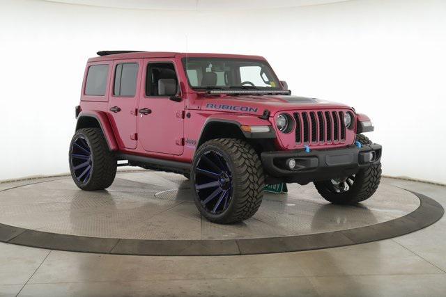 used 2022 Jeep Wrangler Unlimited 4xe car, priced at $38,685