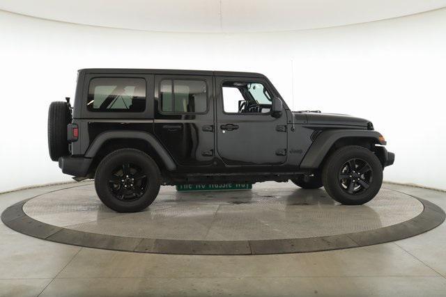 used 2022 Jeep Wrangler Unlimited car, priced at $30,855