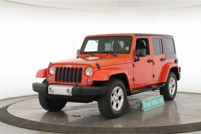 used 2015 Jeep Wrangler Unlimited car, priced at $13,440