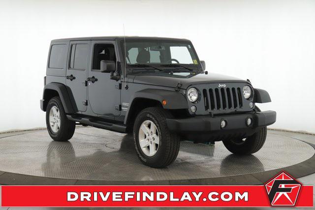 used 2017 Jeep Wrangler Unlimited car, priced at $18,550