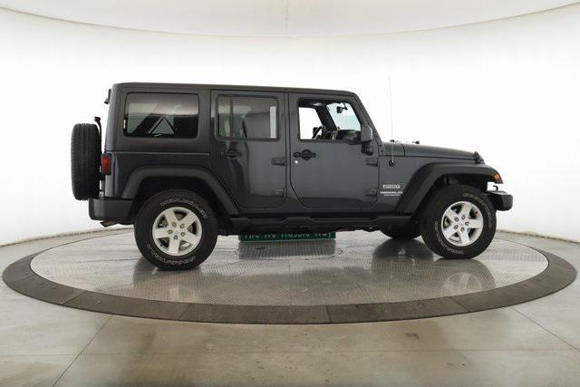 used 2017 Jeep Wrangler Unlimited car, priced at $18,550