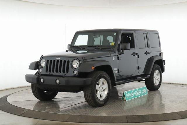 used 2017 Jeep Wrangler Unlimited car, priced at $18,550