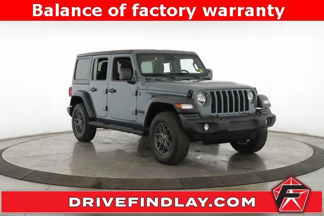 used 2024 Jeep Wrangler car, priced at $37,998