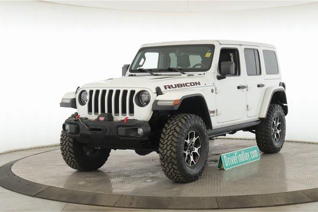 used 2021 Jeep Wrangler Unlimited car, priced at $31,645