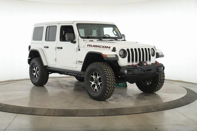 used 2021 Jeep Wrangler Unlimited car, priced at $31,645