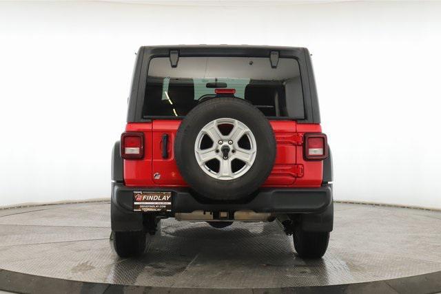 used 2021 Jeep Wrangler Unlimited car, priced at $26,949