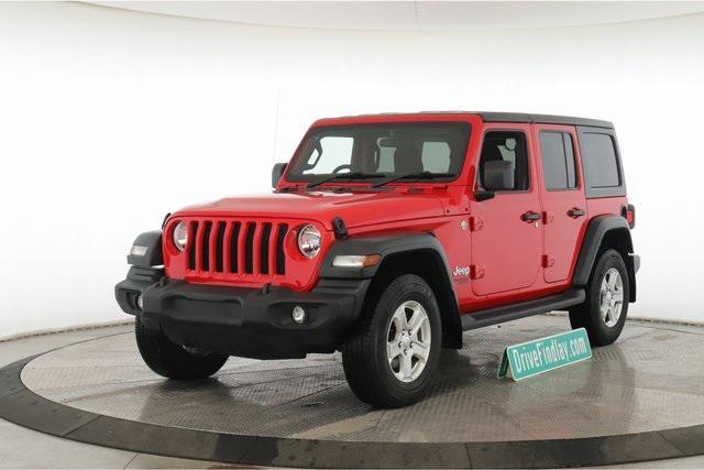 used 2021 Jeep Wrangler Unlimited car, priced at $26,949