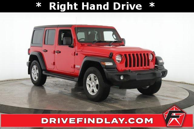 used 2021 Jeep Wrangler Unlimited car, priced at $26,949