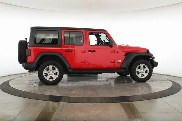 used 2021 Jeep Wrangler Unlimited car, priced at $26,949