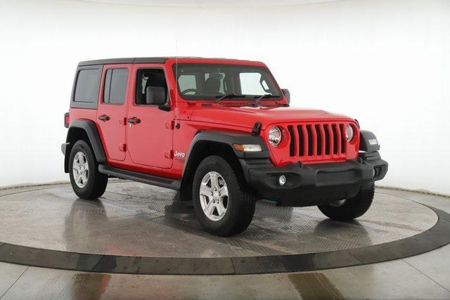 used 2021 Jeep Wrangler Unlimited car, priced at $26,949