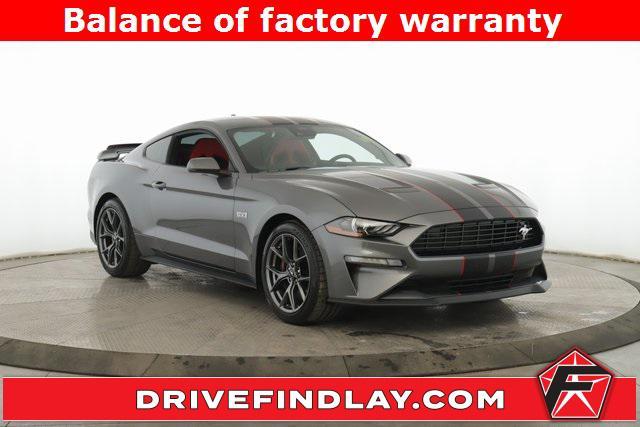 used 2021 Ford Mustang car, priced at $29,977