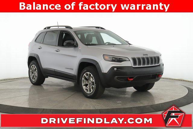 used 2022 Jeep Cherokee car, priced at $21,998