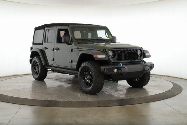used 2024 Jeep Wrangler 4xe car, priced at $37,900