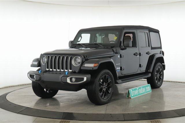 used 2022 Jeep Wrangler Unlimited 4xe car, priced at $29,999