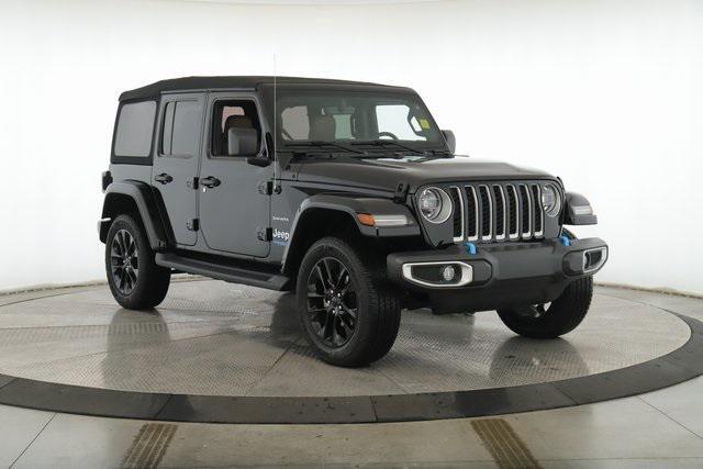 used 2022 Jeep Wrangler Unlimited 4xe car, priced at $29,999