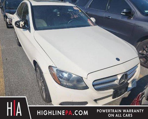 used 2018 Mercedes-Benz C-Class car, priced at $15,695