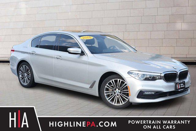 used 2018 BMW 530 car, priced at $19,595