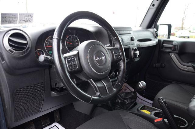 used 2017 Jeep Wrangler Unlimited car, priced at $17,495