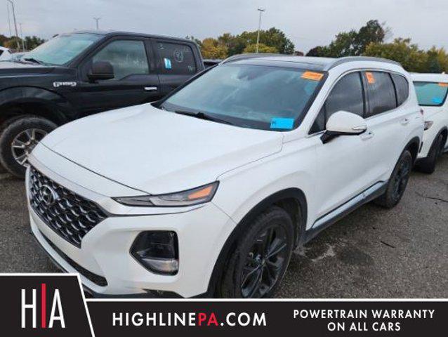 used 2019 Hyundai Santa Fe car, priced at $21,495