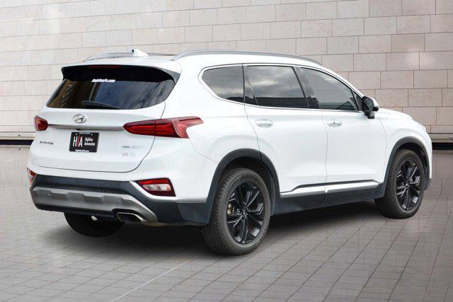 used 2019 Hyundai Santa Fe car, priced at $21,495