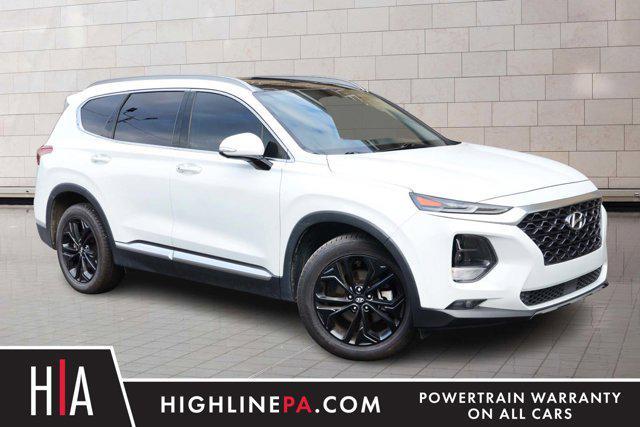 used 2019 Hyundai Santa Fe car, priced at $21,495