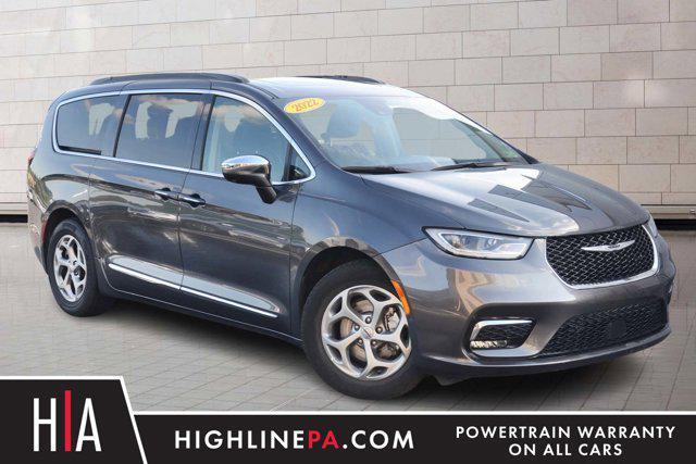 used 2022 Chrysler Pacifica car, priced at $23,790