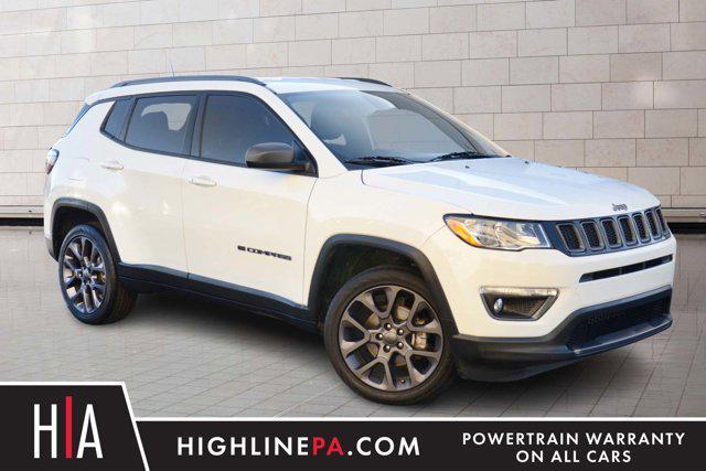 used 2021 Jeep Compass car, priced at $18,495