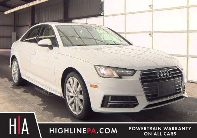 used 2018 Audi A4 car, priced at $14,495