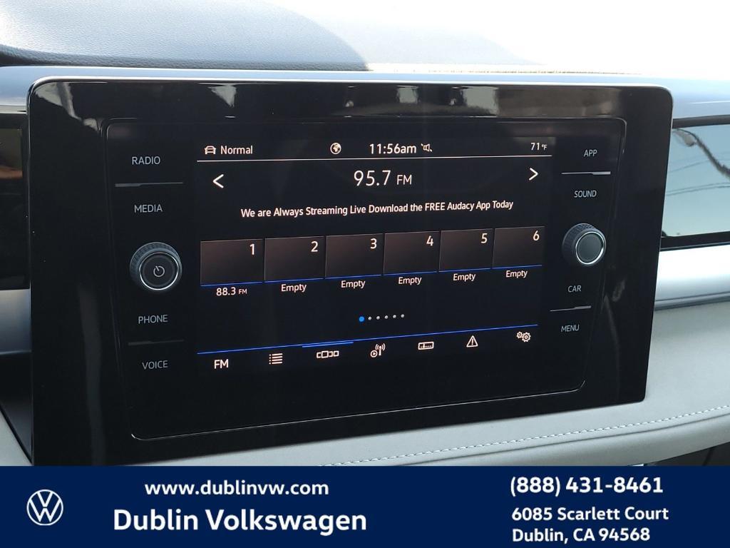 new 2025 Volkswagen Taos car, priced at $32,856