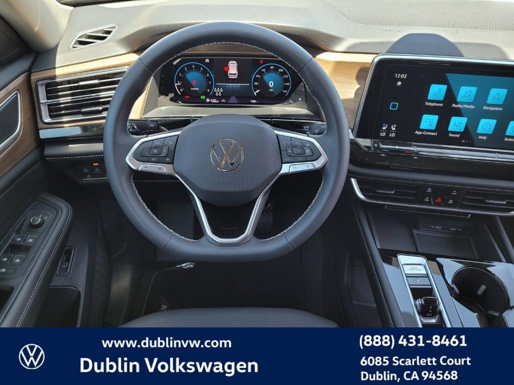 new 2024 Volkswagen Atlas car, priced at $46,477