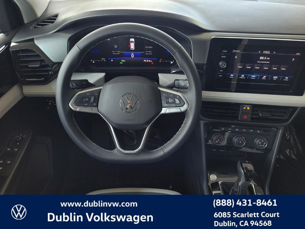 new 2025 Volkswagen Taos car, priced at $28,916