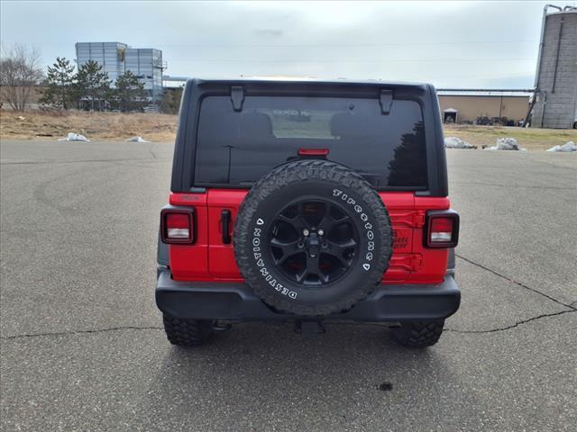 used 2021 Jeep Wrangler car, priced at $30,990