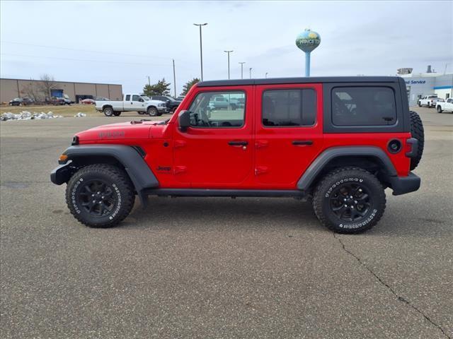 used 2021 Jeep Wrangler car, priced at $30,990