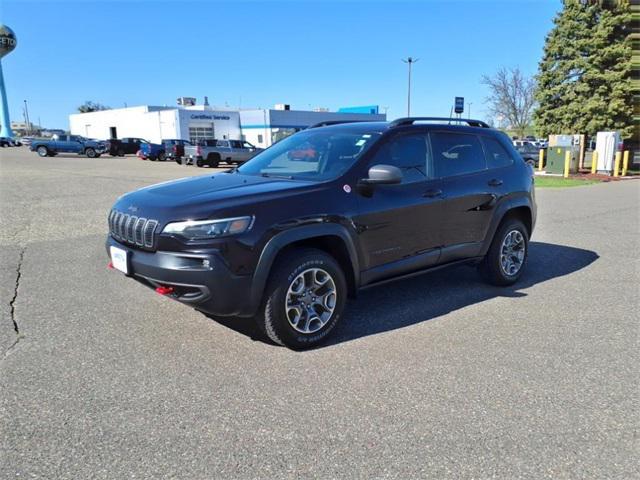 used 2021 Jeep Cherokee car, priced at $16,990