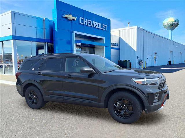 used 2022 Ford Explorer car, priced at $31,680