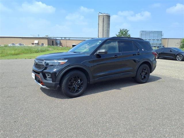 used 2022 Ford Explorer car, priced at $31,680