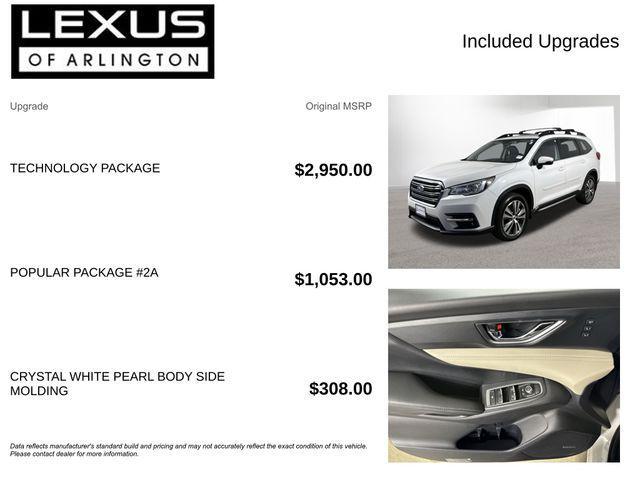 used 2022 Subaru Ascent car, priced at $23,995