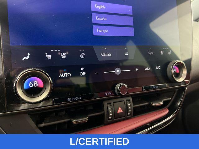 used 2023 Lexus NX 350 car, priced at $40,995