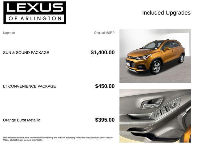 used 2017 Chevrolet Trax car, priced at $11,495