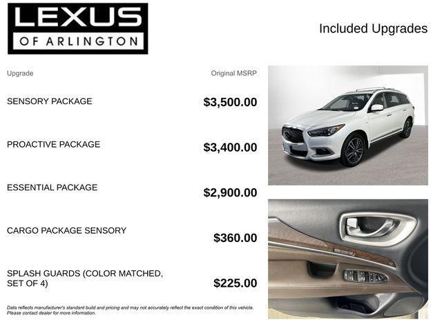 used 2019 INFINITI QX60 car, priced at $13,995