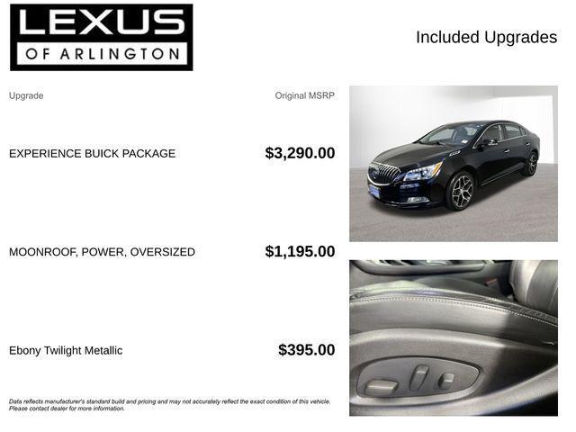 used 2016 Buick LaCrosse car, priced at $10,395