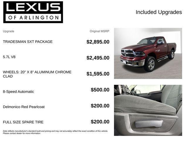 used 2022 Ram 1500 car, priced at $19,995