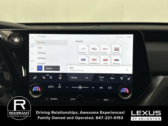 used 2025 Lexus TX 500h car, priced at $75,995